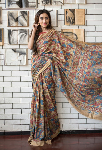 Outstanding Multi Color Color Pure Cotton Lilen With Digital Printed Designer Saree