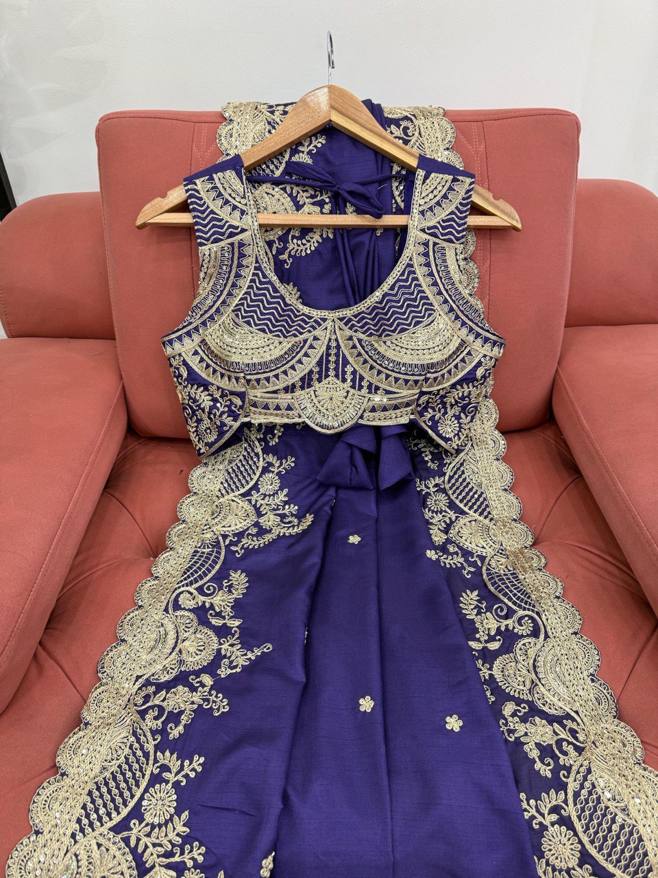 Attractive Blue Color Rangoli Silk And Coding With Sequence Work Saree