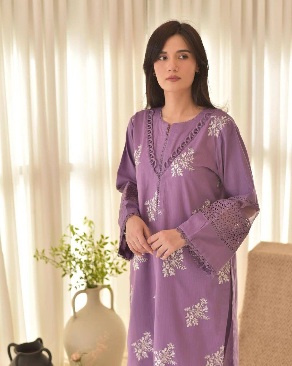 Function Wear Onion Color Roman Silk With Embroidery Work Salwar Suit