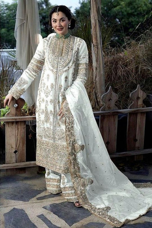 Fantastic White Sequence Work Salwar Suit