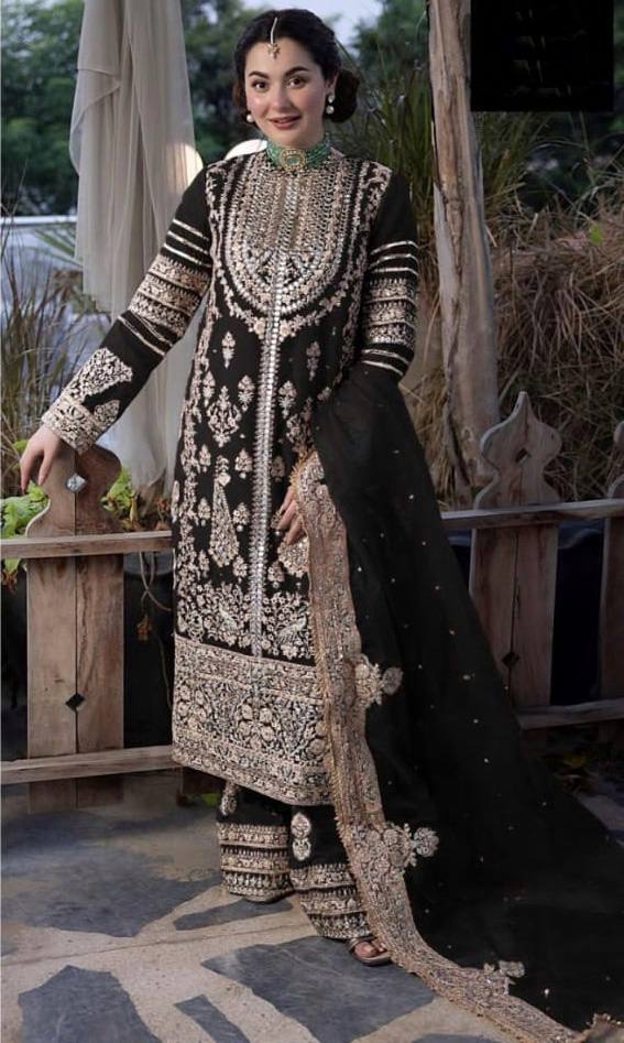 Fantastic Black Sequence Work Salwar Suit